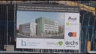 Domusvi gestionarà la nova residència de 133 places que es construeix a lantic Hiperpiel [upl. by Nagoh852]