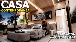 HERMOSA CASA MODERNA con HABITACION en PLANTA BAJA [upl. by Eirollam]