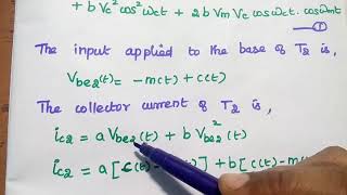 Generation of DSBSC Wave  Balanced Modulator and Ring Modulator [upl. by Yartnod961]