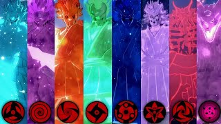 ALL ULTIMATE amp AWAKENINGS PERFECT SUSANOO NARUTO SHIPPUDEN STORM CONNECTIONS [upl. by Notyap]