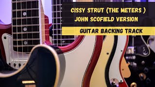 Cissy Strut  John Scofield Version  Guitar Backing Track [upl. by Alahcim13]