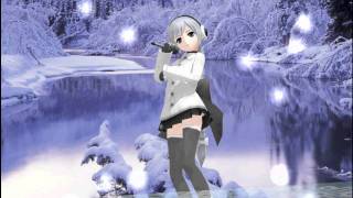 MMEMMDMikuMikuEffect Test V6Falling Snow [upl. by Kinnard]