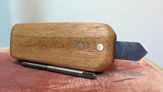 Making a simple marking knife [upl. by Amsaj]