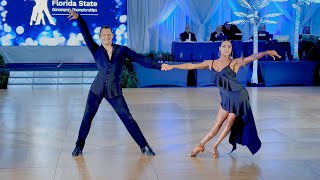 Andrei Kozlovsky amp Nino Dzneladze  Rumba I Florida State Dancesport 2023 [upl. by Mylo615]