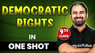 DEMOCRATIC RIGHTS in 1 Shot  FULL Chapter Coverage THEORYPYQs  Class 9th SST [upl. by Asirehc]