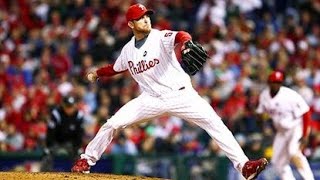 Brad Lidge entered the gameand Jesus wept [upl. by Eilac]