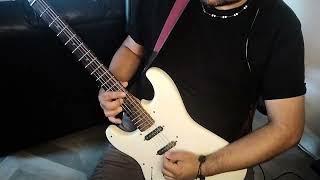 digo si y santo Coalo Zamorano cover electric guitar [upl. by Luz]