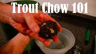 Trout Chow Packbait Tutorial step by step for carp fishing amp Underwater Test [upl. by Zelten]