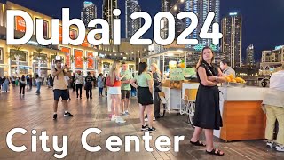 Dubai 4K Amazing City Center Downtown Dubai Walking Tour 🇦🇪 [upl. by Kele]