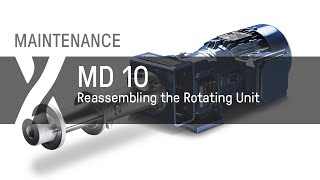 Maintenance Dismantling a standard SEEPEX stator [upl. by Nawuj]