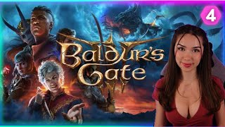 Lets Play Baldurs Gate 3  exploring the Underdark  helping the Myconid Colony  Pt 4 [upl. by Alleinad]