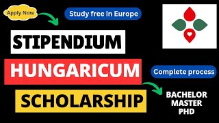 StepbyStep Guide How to Apply for Stipendium Hungaricum Scholarship 2025  Study in Hungary [upl. by Ellac169]