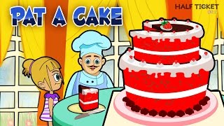 Pat A Cake Bakers Man  Nursery Rhymes Songs And Kids Songs With Lyrics [upl. by Aikyt632]