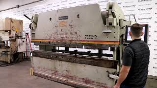 Accurpress 725012 250 Ton x 12 CNC Press Brake [upl. by Thirzi]