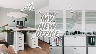 Room Makeover  Büro umgestalten  Boho DIY Inspiration  EASY ALEX [upl. by Sternlight223]