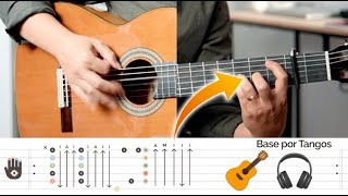 APRENDE la Base por Tangos FlamencosGuitarra Flamenca PDF con TABS Pituquete [upl. by Crin]