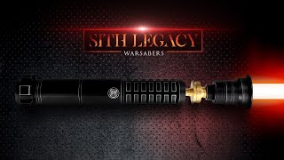 Warsabers Legacy ‘Sith Edition’ Lightsaber [upl. by Elitnahc]