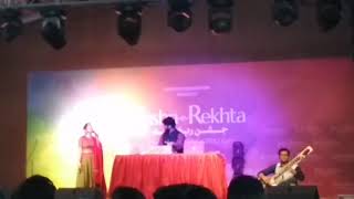 Kanishk Seth Trio at JashneRekhta 20181 [upl. by Eenar]