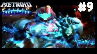 Pirates Base amp Gandrayda  Metroid Prime 3 Corruption Part 9 [upl. by Liatnahs613]