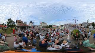 Street band entertaining the crowd in De Haan  Belgium 20240803 [upl. by Irina972]