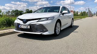 Toyota Camry Dynamic Force Hybrid test PL Pertyn Ględzi [upl. by Aicylla]