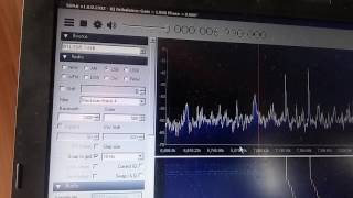 video receiver 100KHz17GHz band full software radio RTLSDR receiver RTL2832R820T2 [upl. by Ydnahs380]