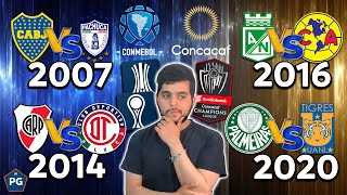 FINAL FOUR CONMEBOL CONCACAF 2024¿Y SI se HUBIESE JUGADO DESDE 2002¿CUÁLES SERÍAN los CAMPEONES [upl. by Dobbins]