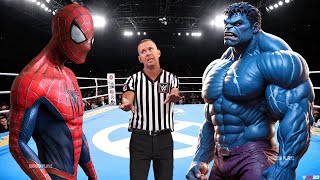 SPIDERMAN VS BLUE HULK  EPIC BATTLE [upl. by Nickolai]