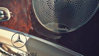 MercedesBenz E Class Burmester 13 Speaker Sound System  Musical Genius [upl. by Senhauser]