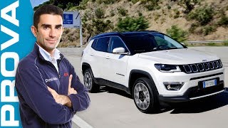 Jeep Compass 20 diesel 140 CV  Come va il nuovo SUV italoamericano [upl. by Desai]