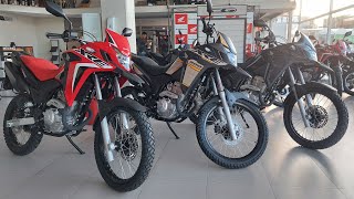 LINDAS XRE 300 ABS 2023XRE 300 RALLY 2023XRE 300 ADVENTURE 2023 EM DETALHES QUAL SUA PREFERIDA [upl. by Janicki]