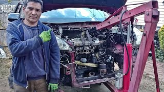 How To Remove The Engine From A Toyota Sienna DIY Tutorial [upl. by Silado817]