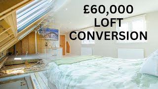 What Does A £60000 Finished Loft Conversion Look Like [upl. by Ahsat]