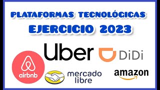 pagos provisionales del régimen de plataformas tecnológicas y actividad empresarial cambios 2023 [upl. by Vere]