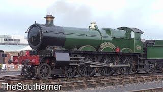 Didcot Railway Centre  Saint Launch  2999 quotLady of Legendquot steams 05042019 [upl. by Marks]