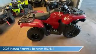 2025 Honda Fourtrax Rancher HA0414 [upl. by Peck]