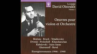 David Oistrakh  Tchaikovsky Violin Concerto in D major complete [upl. by Madaras]