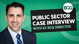 BCG Case Interview Example Public Sector [upl. by Ecirtaed626]