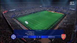 Inter Milan vs Arsenal  UCL Group Stage Match FC 24 [upl. by Kwabena612]