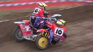 Sidecar motocross racing World championship Beuern 2003 [upl. by Adnileb775]