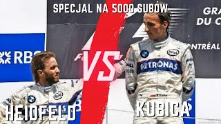 KUBICA VS HEIDFELD  WOJNA POLSKONIEMIECKA W FORMULE 1 SPECJAL NA 5000 SUBÓW [upl. by Adriaens394]