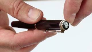 Pelikan M205 Special Edition Amethyst Fountain Pen [upl. by Mullins]