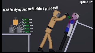 NEW Syringe Overhaul Update In People Playground [upl. by Anegal]