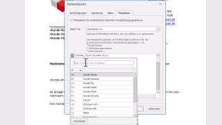 Serienbrief als PDF für EDI mit Metadaten als INI XML JSON oder EDIFACT erstellen [upl. by Darcey]