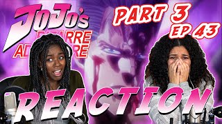 JBA Stardust Crusaders Part 3 Ep 43  quotThe Mist of Emptiness Vanilla Ice Part 2quot REACTION [upl. by Sholes]