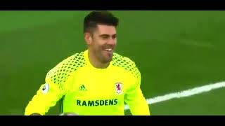 Victor Valdes ● Best Saves 2016 2017 ● Middlesbrough ● HD [upl. by Negaem]