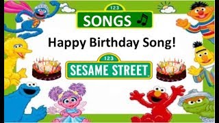 Elmo happy birthday song  Happy Birthday Song  Happy Birthday to you Sesame Street [upl. by Victorie]