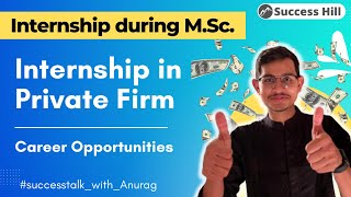 Internship during MSc Physics  Career Opportunities after MSc Physics [upl. by Olihs788]