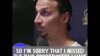 Zlatan Ibrahimovic says he should have had more goals after scoring first MLS hat trick [upl. by Joly]