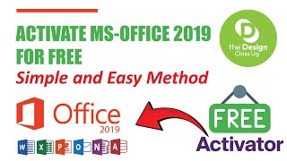 How to activate MsOffice 2019 for free  Free Activator for Office 2019  Easy Steps  2024 [upl. by Keldah]